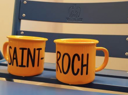 Le nouveau mug aux couleurs du quartier de Saint-Roch est disponible à la maison de Nice 
