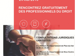 Journée nationale de l'accès au droit dans les MDD de Plan-du-Var, Nice-Centre, et Saint-Vallier-de-Thiey le 24 mai de 9 heures à 17 heures 