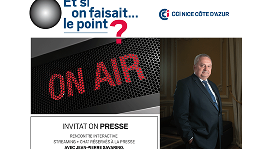 La CCI 06 innove pour ses relations presse !