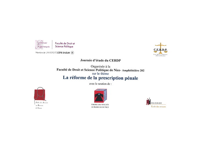 Colloque 30/06 à Nice (…)