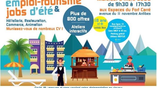 Salon de l'Emploi, Tourisme et Jobs d'Eté d'Antibes : Des postes, des talents, des embauches...