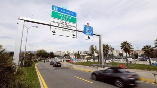 À Nice, l'accès à l'A8 depuis la Promenade des Anglais va rouvrir à titre expérimental pour deux mois