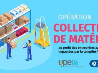 Tempête Alex : La CCI NCA et l'UPE06 lancent un appel à la solidarité des entreprises et commerces du 06