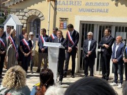 Le Lavandou rend hommage aux victimes des inondations de Cavalière