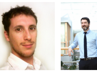 Olivier Clatz et Julien Chiaroni, deux premiers directeurs des Grands défis