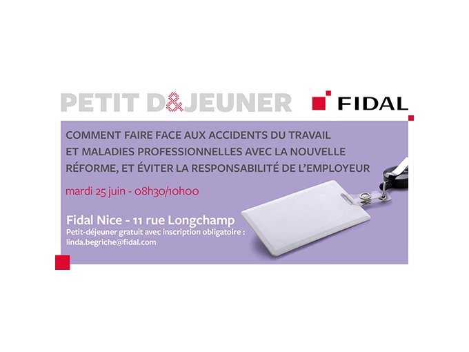 Petit déjeuner Fidal (…)