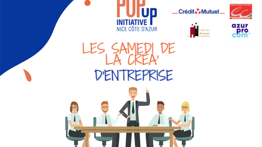 "Samedi de la création d'entreprise" le 22 janvier au Pop Up Initiative
