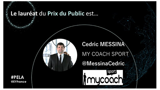 My Coach Sport décroche le Prix du Public lors de la cérémonie régionale EY Prix de l'Entrepreneur de l'Année
