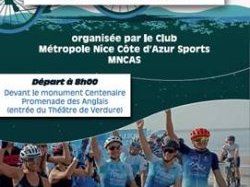 Ce samedi une randonnée Cycliste 100% féminine au départ de Nice