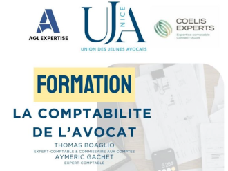 Formation UJA Nice : la comptabilité de l'avocat, un rendez-vous à ne pas manquer