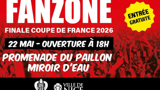 OGC Nice – RC Lens : une fan zone géante installée à Nice pour suivre la finale de la Coupe de France