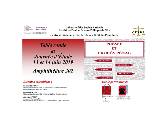 Faculté de Droit : Table