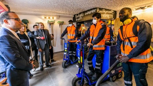 Nice : Lancement d'un chantier d'insertion écocitoyen aux Moulins