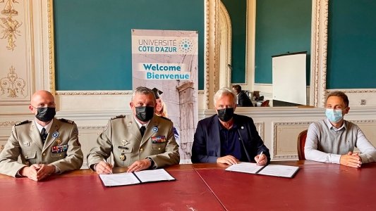 Université Côte d'Azur et l'Armée de Terre collaborent pour une meilleure insertion professionnelle des étudiants et diplômés