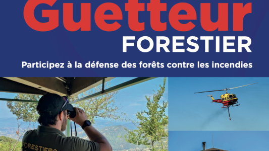 Le Département des Alpes-Maritimes recrute des guetteurs forestiers pour renforcer la prévention des feux de forêt