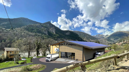 Tempête Alex : La Brasserie du Comté revient aux sources... de Saint Martin Vésubie, un an après !