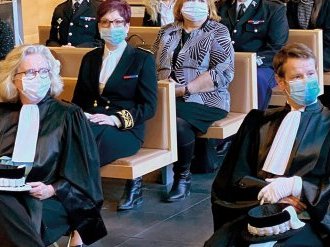 Le tribunal judiciaire de Grasse accueille une présidente fédératrice