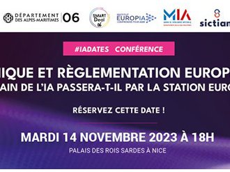 Conférence #IAdate : 'Intelligence Artificielle et Règles Européennes"