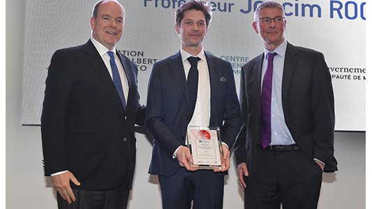 Le Professeur Joacim Rocklöv a reçu le Prix « Prince Albert II de Monaco - Institut Pasteur »
