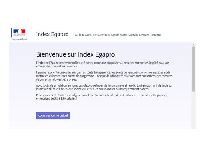 Index de l'égalité profes