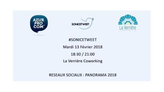 #SoNiceTweet : Panorama 2018 des réseaux sociaux, c'est le 13 février !