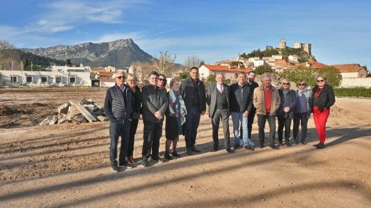 À La Garde, le parking silo, première phase du projet Cœur de Ville