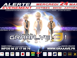 Un spectacle musical GRAAA …VE bien pour les Droits des enfants le 24 mai à Anthéa