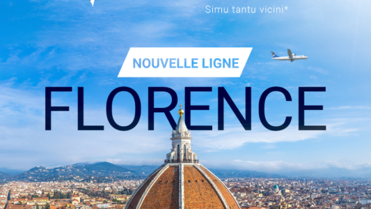Air Corsica annonce l'ouverture prochaine d'une nouvelle ligne entre Nice et Florence 