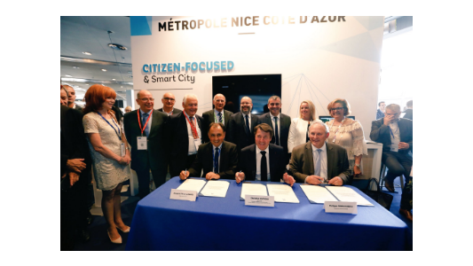 Innovative City 2018 : la Métropole NCA a signé avec ENEDIS 