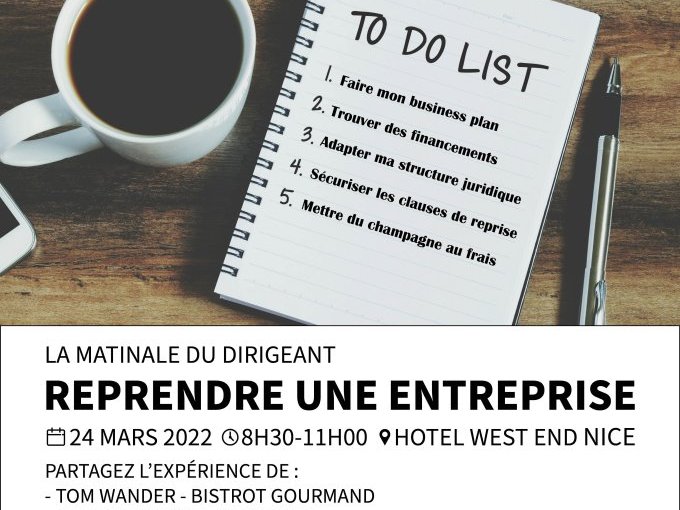 Matinale du dirigeant (…)