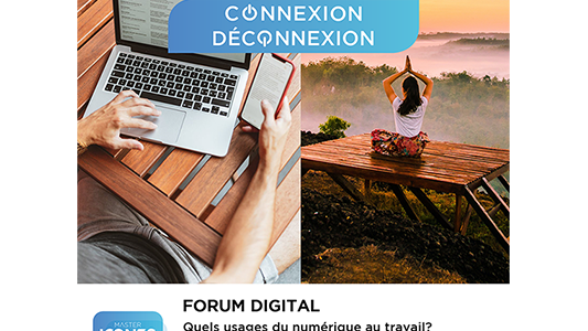 Forum Master ICONES "connexion ou déconnexion" : quels sont les dangers et les bons usages ?