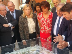 Présentation du Campus Régional Apprentissage au Ministre de la Cohésion des Territoires 