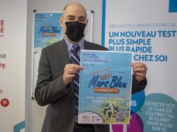 À Toulon, Mars Bleu à Sainte-Musse contre le cancer colorectal !