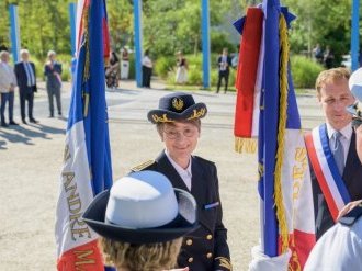 Prise de fonction de Florence Vilmus, nouvelle sous-préfète de l'arrondissement d'Istres