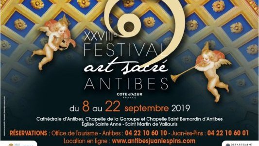 XXVIIIème Festival d'art sacré d'Antibes du 8 au 20 septembre