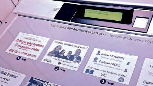 Mandelieu : le test des machines à voter