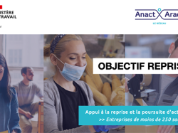 "Objectif reprise" : Un dispositif d'appui pour fiabiliser la reprise ou la poursuite d'activité des TPE-PME