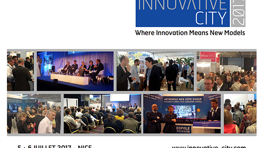  Innovative City 2017 Nice : Ouverture de l'appel à conférenciers !