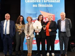 Trophées Madame Artisanat 2025 : Une jeune apprentie de St Laurent du Var, Iléana Viotti, remporte le prix de Madame Apprentie