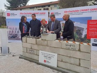 A La Garde, la Caisse d'Épargne Côte d'Azur s'offre un nouveau site 