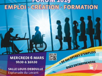 Saint-Laurent-du-Var : "5ème FORUM EMPLOI – CREATION – FORMATION" le 6 mars
