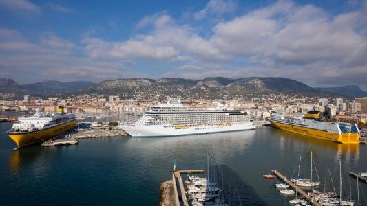 Électrification des navires à quai sur le port de Toulon
