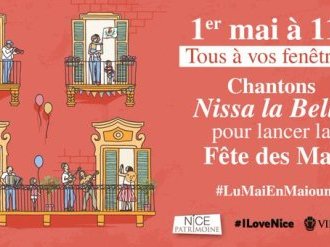 Niçois, tous à vos fenêtres le 1er mai pour donner le coup d'envoi de Lu Mai (En Maioun)