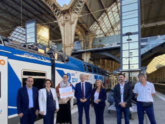 La Région Sud a célèbré son millionième voyageur depuis l'ouverture à la concurrence des TER