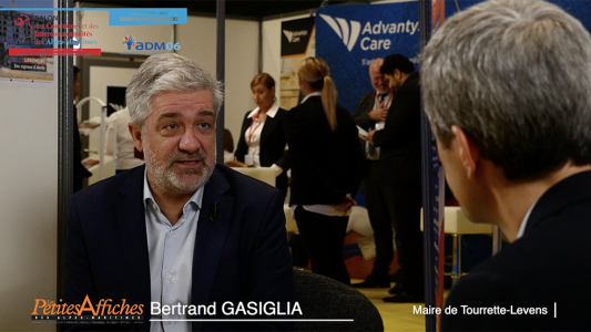 Salon des maires A-M 2022 - Interview de Bertrand Gasiglia