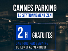 À Cannes, deux heures de stationnement gratuit chaque jour au parking Commerces-République