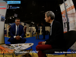 Salon des maires A-M 2022 - Interview de Sébastien Leroy