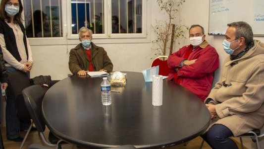 Le préfet du Var en maraude auprès des sans-abris