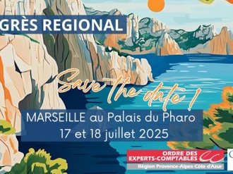 Congrès régional CROEC PACA : les 17 et 18 juillet 2025 à Marseille