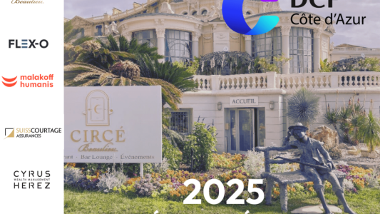 Anny Courtade, invitée d'honneur de la « Soirée des Décideurs » DCF Côte d'Azur le 3 juin au Circé